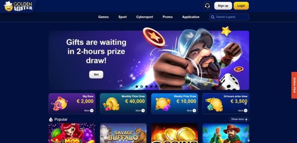 Experience the Thrill of Golden Mister Casino in the UK Online Gaming Scene
